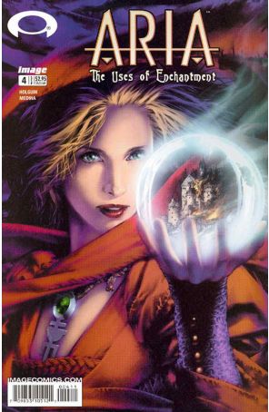 Aria: The Uses of Enchantment 4 published by Image with cover art by Jay Anacleto