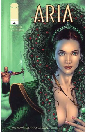 Aria 4C published by Image with cover art by Jay Anacleto