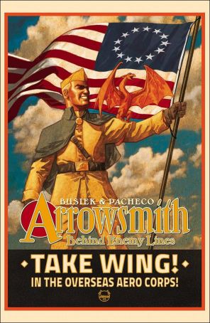 Arrowsmith Behind Enemy Lines 1A published by Image with cover art by Dave Johnson