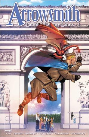 Arrowsmith Behind Enemy Lines 1C published by Image with cover art by Howard Chaykin