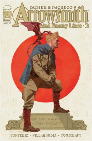 Arrowsmith Behind Enemy Lines 2B published by Image with cover art by Greg Smallwood