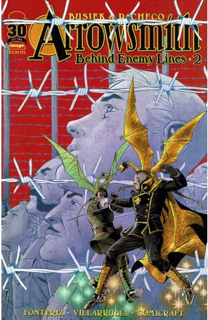 Arrowsmith Behind Enemy Lines 2 published by Image with cover art by Carlos Pacheco