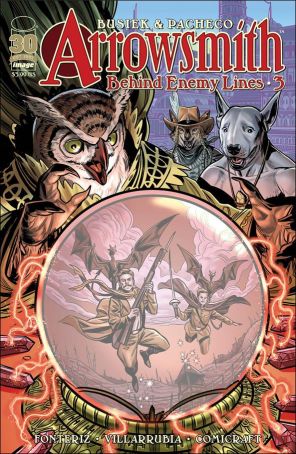 Arrowsmith Behind Enemy Lines 3C published by Image with cover art by Ben Dewey