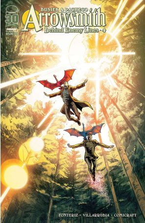 Arrowsmith Behind Enemy Lines 4A published by Image with cover art by Carmen Carnero