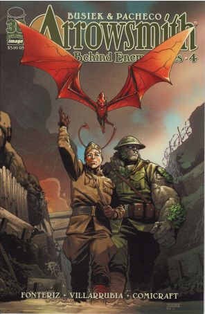 Arrowsmith Behind Enemy Lines 4B published by Image with cover art by Mahmud Asrar