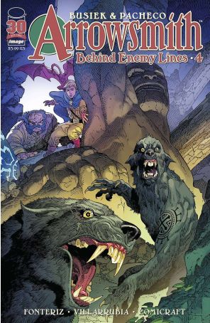 Arrowsmith Behind Enemy Lines 4C published by Image with cover art by Gabriel Rodriguez