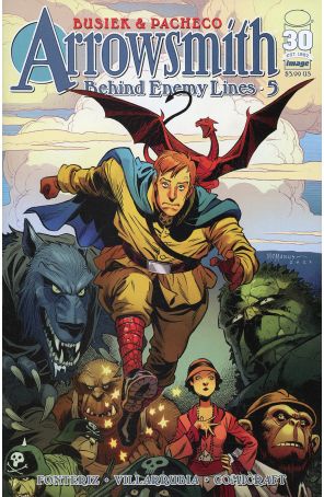 Arrowsmith Behind Enemy Lines 5B published by Image with cover art by Shawn McManus