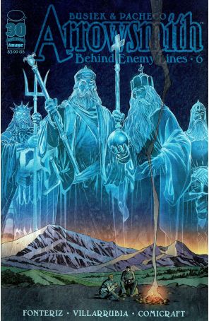 Arrowsmith Behind Enemy Lines 6 published by Image with cover art by Carlos Pacheco