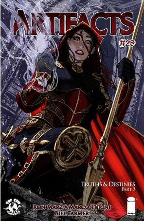 Artifacts (Top Cow) 28 published by Image with cover art by Stjepan Sejic