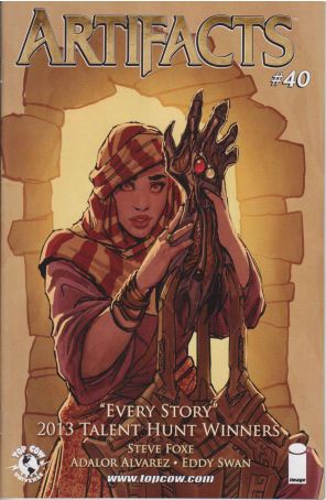 Artifacts (Top Cow) 40 published by Image with cover art by Stjepan Sejic