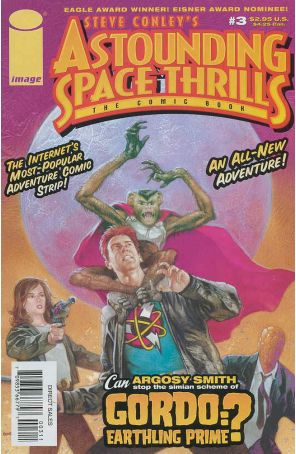 Astounding Space Thrills: The Comic Book 3 published by Image with cover art by Dave Dorman