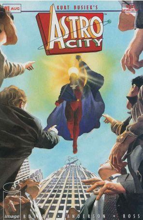 Astro City (Kurt Busiek's, Vol. 1) 1 published by Image with cover art by Alex Ross