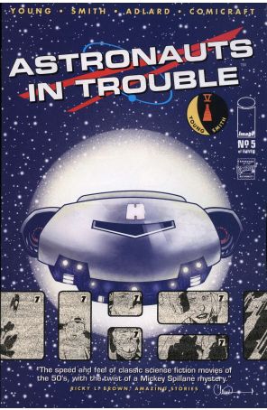 Astronauts In Trouble (Image) 5 published by Image with cover art by Charlie Adlard
