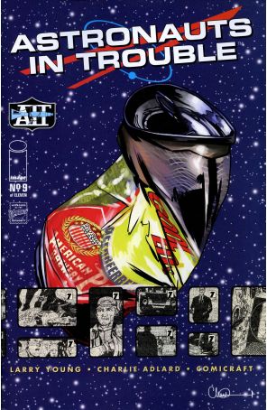 Astronauts In Trouble (Image) 9 published by Image with cover art by Charlie Adlard