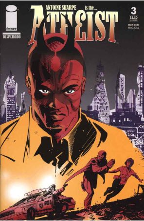 The Atheist 3 published by Image with cover art by John McCrea