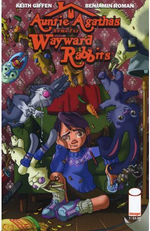 Auntie Agatha's Home For Wayward Rabbits 1 published by Image with cover art by Benjamin Roman