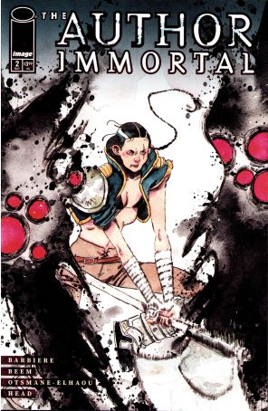 The Author Immortal 2A published by Image with cover art by Morgan Beem