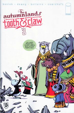 Autumnlands: Tooth And Claw 3B published by Image with cover art by Skottie Young