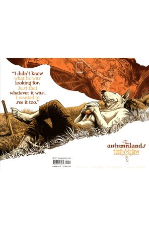 Autumnlands: Tooth And Claw 4 published by Image with cover art by Ben Dewey