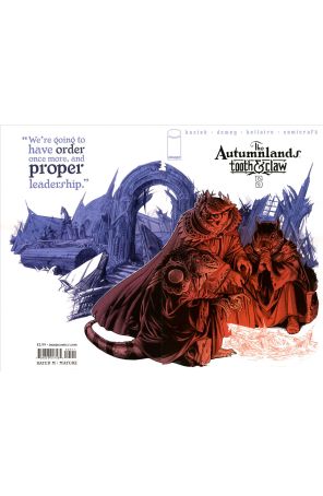 Autumnlands: Tooth And Claw 5 published by Image with cover art by Ben Dewey