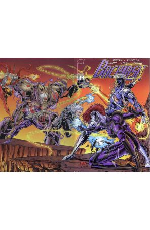 Backlash 17 published by Image with cover art by Mel Rubi