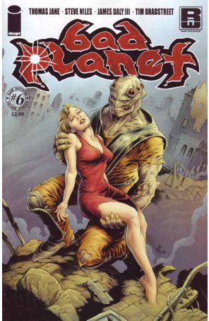 Bad Planet 6 published by Image with cover art by Dave Stevens