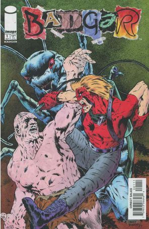 Badger (Vol. 3) 1 published by Image with cover art by Matt Roach