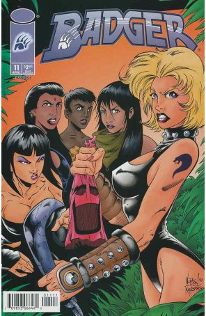 Badger (Vol. 3) 11 published by Image with cover art by Mike Norton