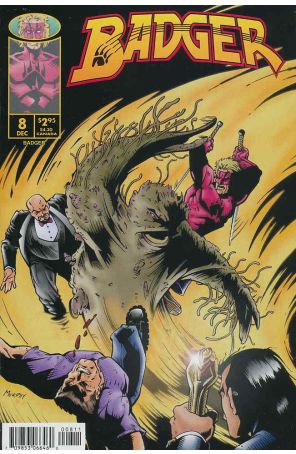 Badger (Vol. 3) 8 published by Image with cover art by Michael Murphy