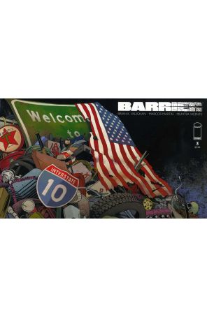 Barrier 3 published by Image with cover art by Marcos Martin