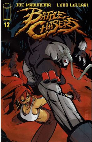 Battle Chasers 12A published by Image with cover art by Ludo Lullabi