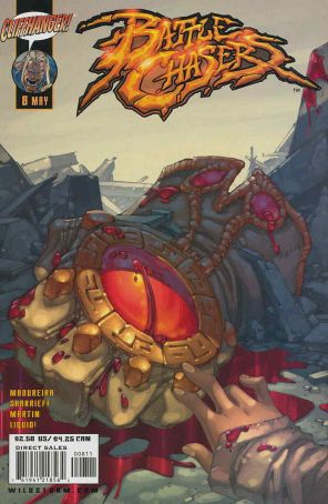 Battle Chasers 8 published by Wildstorm with cover art by Joe Madureira