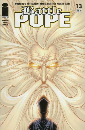 Battle Pope (Image) 13 published by Image with cover art by Tony Moore