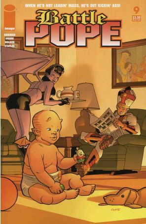 Battle Pope (Image) 9 published by Image with cover art by Cory Walker