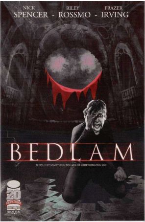 Bedlam (Image) 1A published by Image with cover art by Frazer Irving