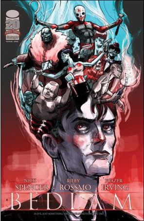 Bedlam (Image) 1B published by Image with cover art by Frazer Irving