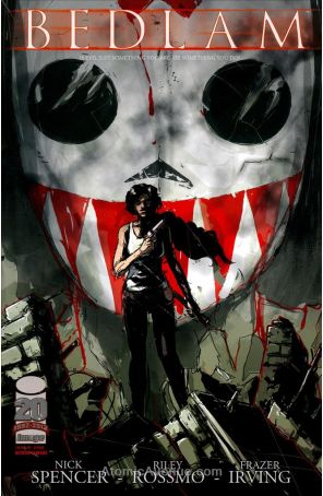 Bedlam (Image) 1E published by Image with cover art by Riley Rossmo