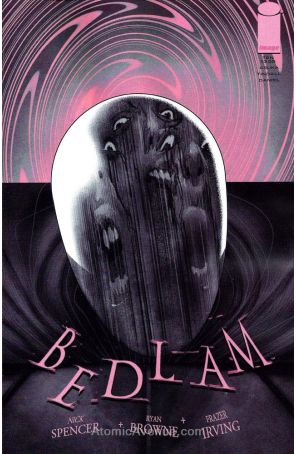 Bedlam (Image) 10 published by Image with cover art by Frazer Irving