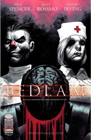 Bedlam (Image) 2 published by Image with cover art by Frazer Irving