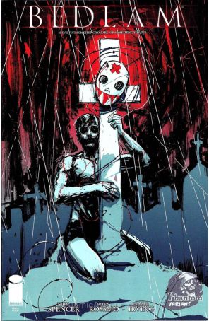 Bedlam (Image) 4A published by Image with cover art by Frazer Irving
