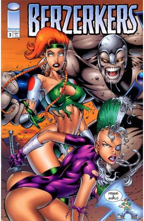 Berzerkers 2 published by Image with cover art by Dan Fraga
