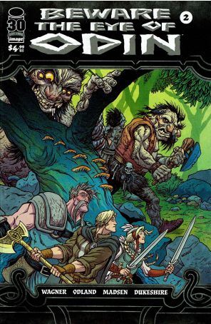 Beware the Eye of Odin 2 published by Image with cover art by Tim Odland