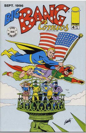 Big Bang Comics (Vol. 2) 4 published by Image with cover art by Terry Beatty