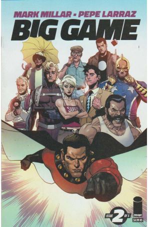 Big Game (Image) 2C published by Image with cover art by Leinil Francis Yu
