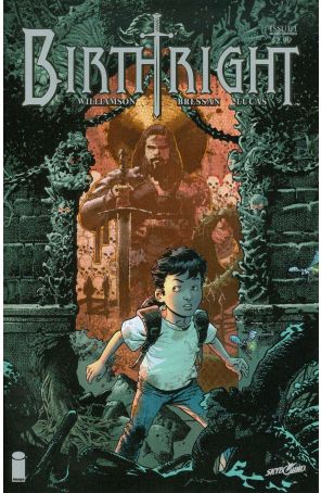 Birthright (Skybound) 1 (2nd) published by Image with cover art by Andrei Bressan