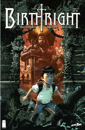 Birthright (Skybound) 1A published by Image with cover art by Andrei Bressan