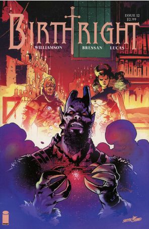Birthright (Skybound) 12A published by Image with cover art by Andrei Bressan