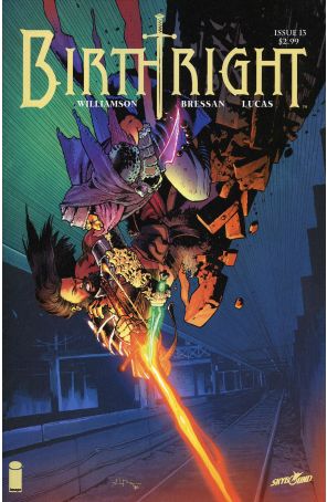 Birthright (Skybound) 13A published by Image with cover art by Andrei Bressan