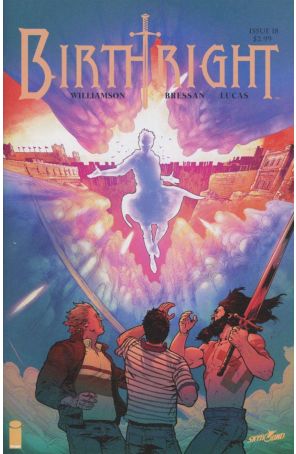 Birthright (Skybound) 18 published by Image with cover art by Andrei Bressan