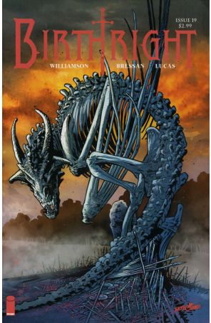 Birthright (Skybound) 19 published by Image with cover art by Andrei Bressan